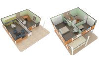 112 m² монтажна кућа