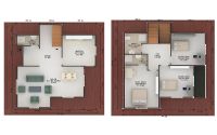 147 m² монтажна кућа