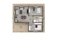 49 m² монтажна кућа