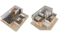 91 m² монтажна кућа