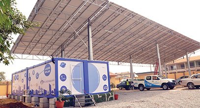 Контејнер нове генерације Кармода користи се за складиштење соларне енергије у Нигерији
